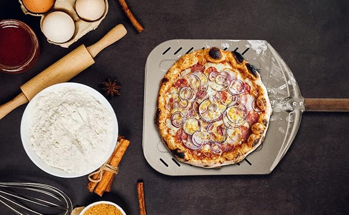 Q Pizza Aluminium 12" Pizza Peel - Image 9