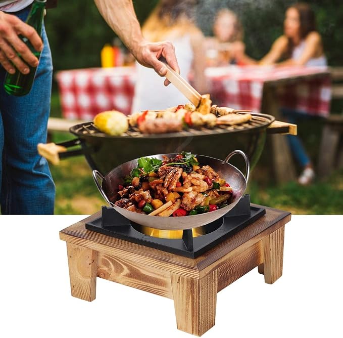 Jerliflyer Alcohol Wood Stove, Japanese Portable Stove Belly Stove - Image 8