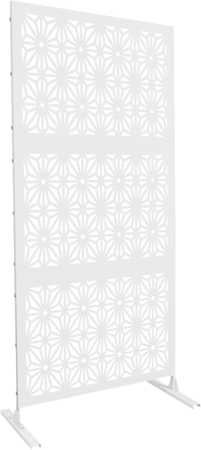 75" H×35" W Decorative Outdoor Privacy Screen - Image 9