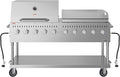 72 in. 10-Burner Commercial Outdoor Propane Gas Grill by KoolMore