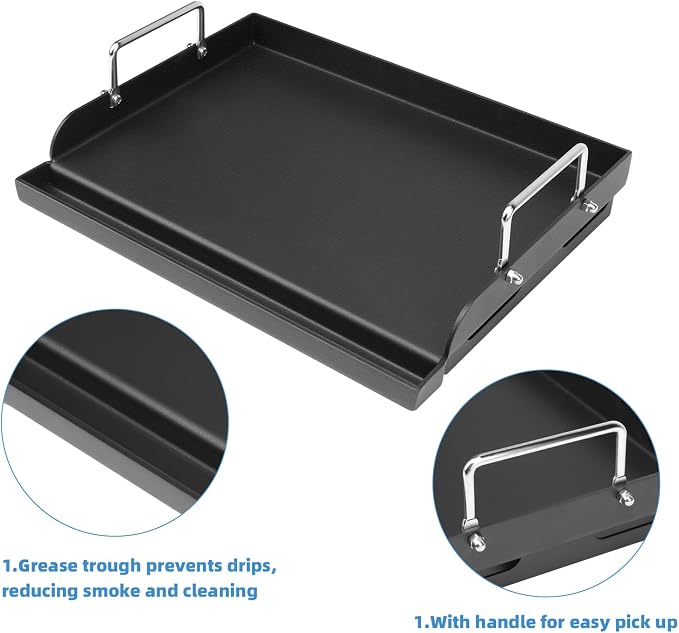 25" x 16" Griddle Plate for Gas Grill - Image 3