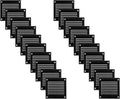 Vent Systems 4'' x 4'' Inch Pack of 20 by VentSystems