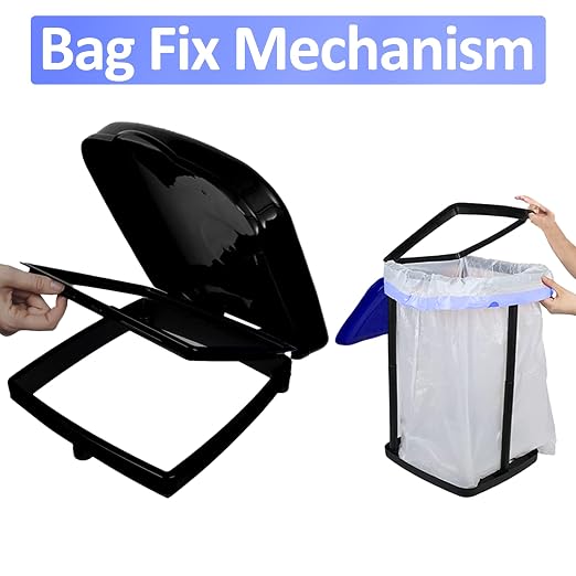 Portable Trash Bag Holder Collapsible Trash can - Image 4