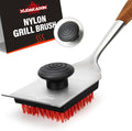 Nylon Grill Brush, Dual Grip Design, by XUDAKAIXIN
