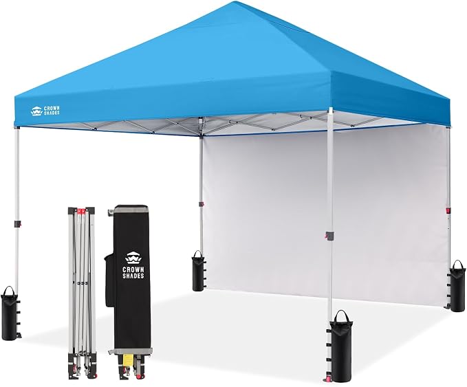 CROWN SHADES 8x8 Pop Up Canopy by CrownShades