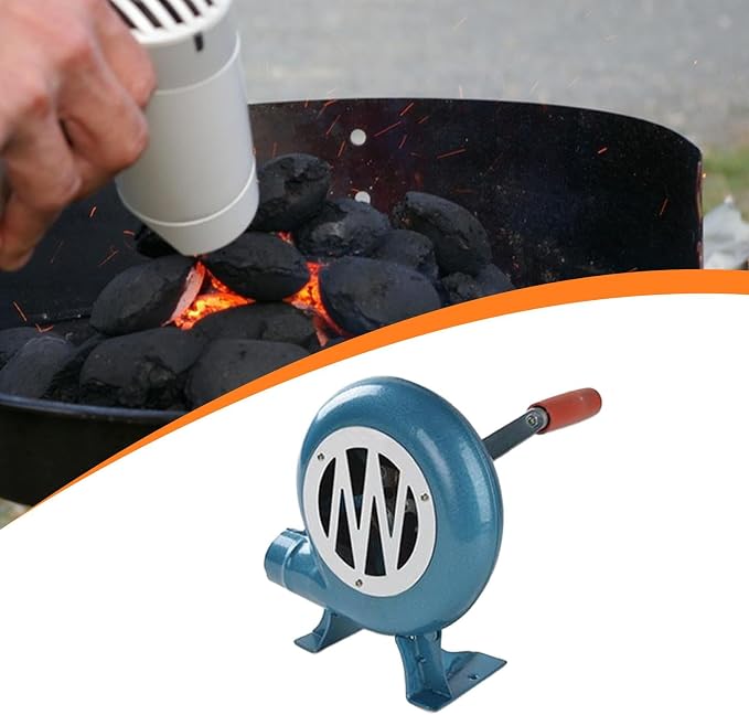Air Blower Fire Blower Hand Cranked Fan Portable - Image 3