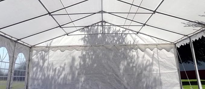 Delta 40'x20' Fire Retardant PVC Party Tent, Wedding Tent Canopy, Outdoor Event - Image 6