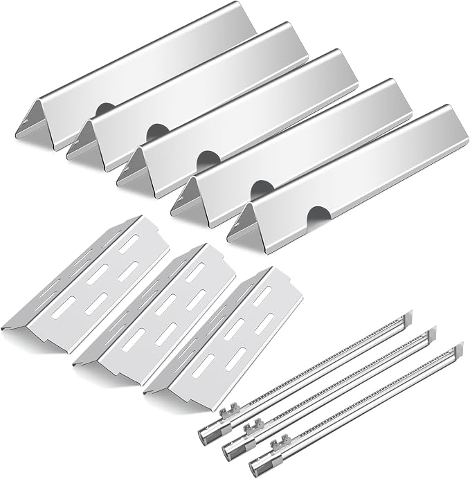 Flavorizer Bars, Heat Deflectors and Grill Burner by Unknown