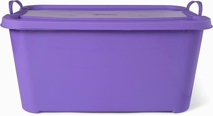 Life Story 12 Pack Light Duty Stackable Storage Bin, 55 Quart Home Organizer - Image 10