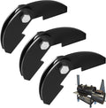 3 Pcs 8 x 2 1/4" Large Heavy Duty BBQ Smoker Hinge, Compatible by WFCYX