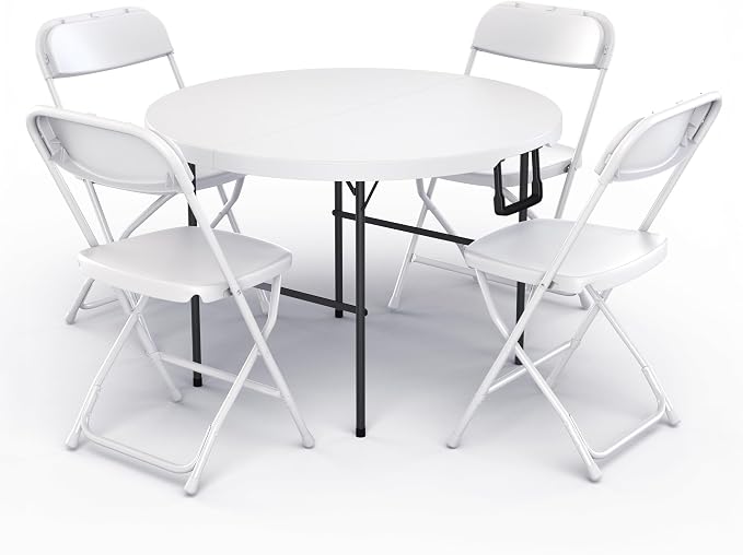 3.5 Feet Circular Round Foldable Table - Image 7