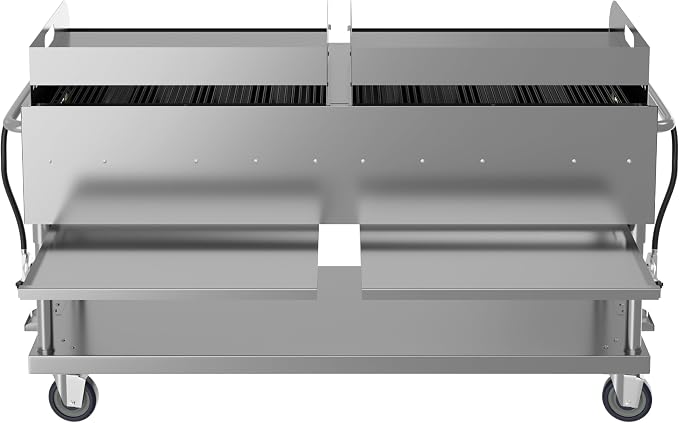 72 in. 10-Burner Commercial Outdoor Propane Gas Grill - Image 7