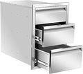 Outdoor Kitchen Drawers, Box Frame Style Flush Mount BBQ Drawer w/Stainless by OLIPIC