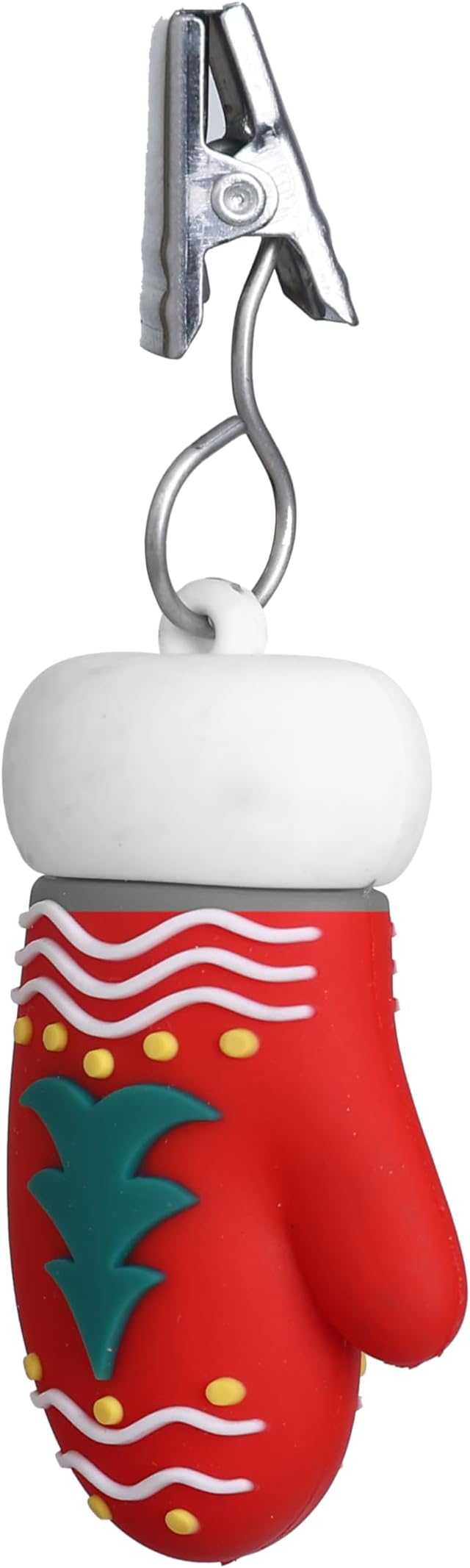 TwoFish Home Set of 4 Xmas Glove Tablecloth Weight Clamps Xmas Glove Decoration - Image 6