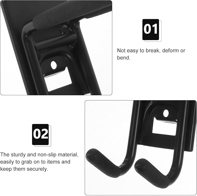 Heavy Duty Garage Wall Hooks Multi-Function Utility Storage Hook Heavy-Duty - Image 5