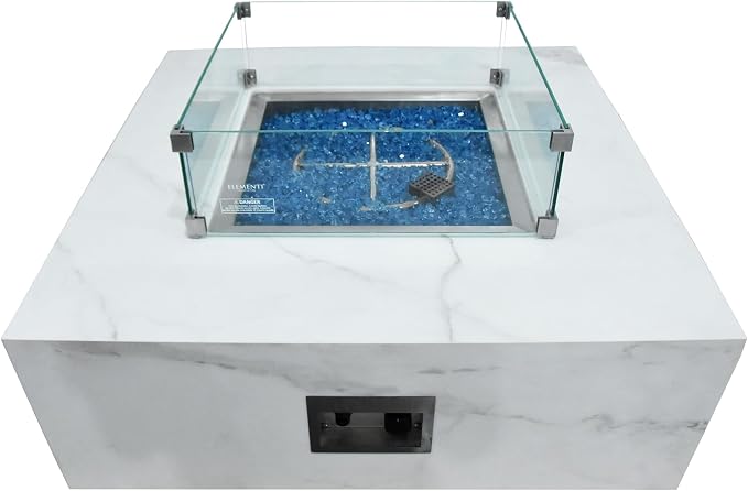 All Fire Table Pit Wind Screens and Stainless Steel Buner Lid from ELEMENTI | - Image 5
