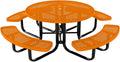 COATEDOUTDOORFURNITURE Heavy-Duty Portable Outdoor Kids Table by CoatedOutdoorFurniture