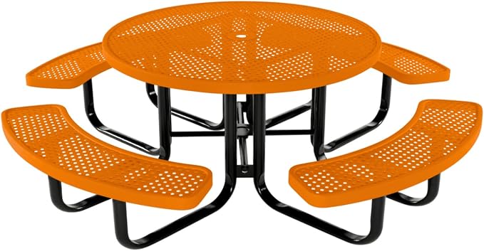 COATEDOUTDOORFURNITURE Heavy-Duty Portable Outdoor Kids Table by CoatedOutdoorFurniture