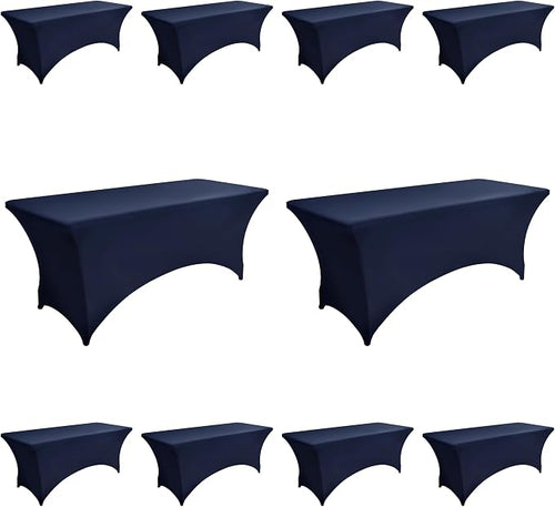 10-Pack 6ft Spandex Table Covers by Unknown