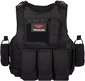YAKEDA Adjustable Tactical Airsoft Training Vest | Camping, Gift by vAv+YAKEDA