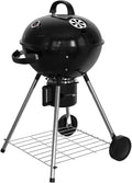 18.5-Inch Portable Charcoal Grill, Heavy Duty Kettle BBQ Smoker by Unknown