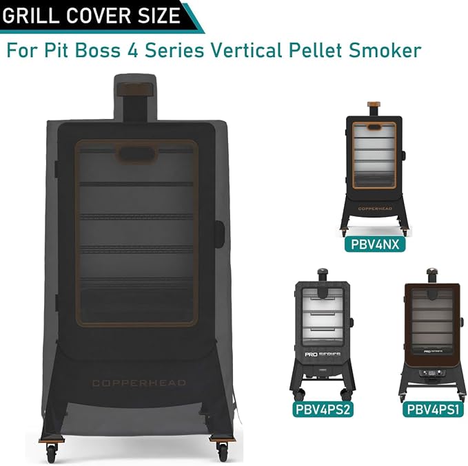 ZJYWSCH Grill Cover for Pit Boss Pro Series 4 Wood Pellet Vertical Smoker - Image 2