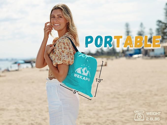 WEKAPO Inflatable Sun Lounger, Air Sofa, Waterproof and Leak-Proof, Picnics and - Image 2