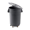 PRO&Family Commercial Round Trash Can by PRO%26Family