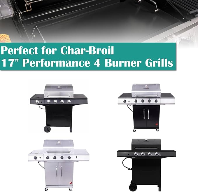 Full Size Griddle Inserts for Char-Broil Performance 4 Burner Series, Flat Top - Image 5
