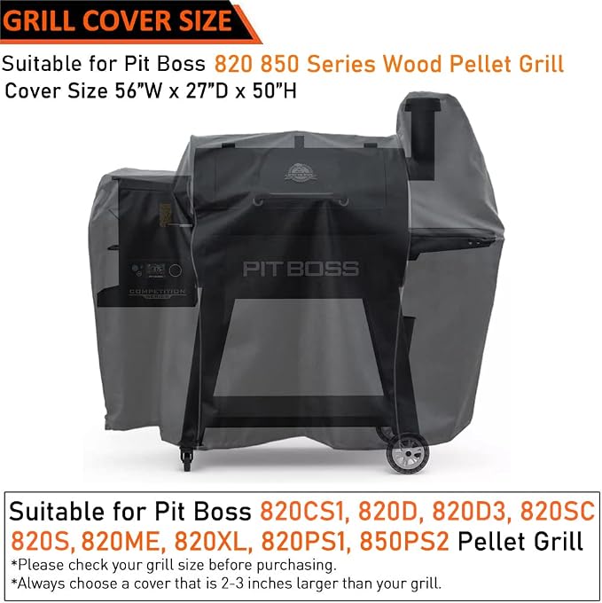 ZJYWSCH Grill Cover for Pit Boss 850 Competition PB850CS1, PB820PS1 PB850PS2 - Image 2