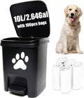 Tebiete Dog Poop Trash Can Outdoors Pet Waste Station by tebiete