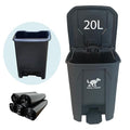 Large Dog Poop Trash Can Outdoor 20L / 5.3 Gallon by AkoSlale