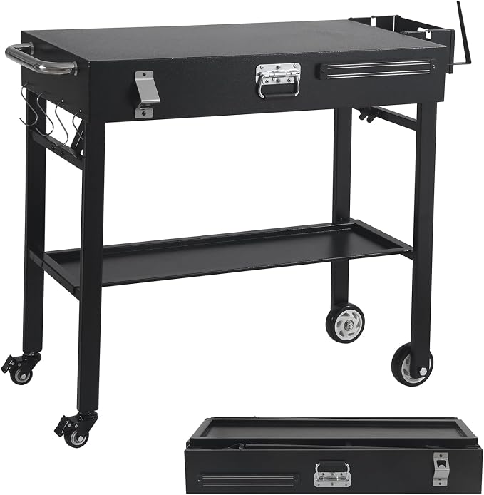 Portable Grill Cart for Blackstone Griddle by YourFriends