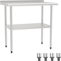 24x36 Inch Stainless Steel Work Table by STEELBUS