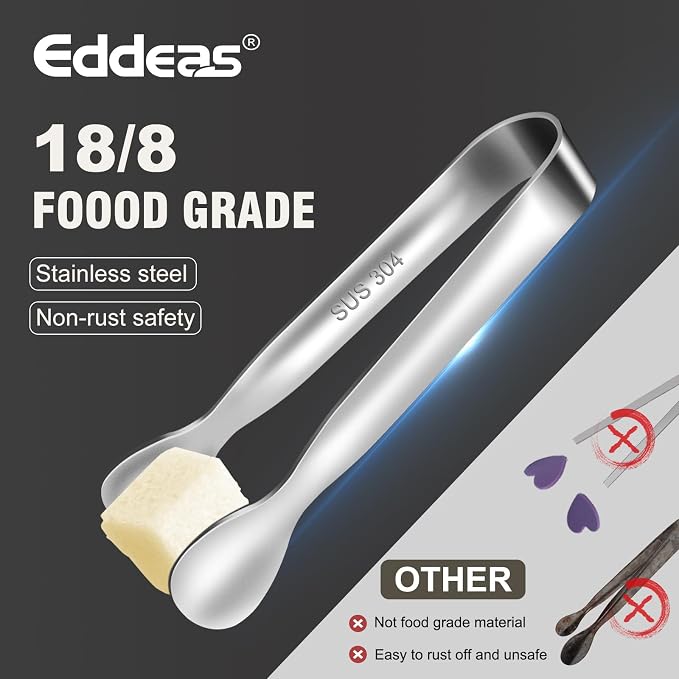 Mini Tongs For Serving Food，Set fo 12 Small Tongs For Appetizers，Small - Image 2