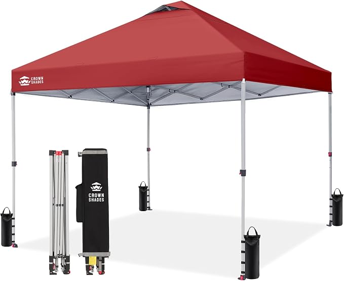 CROWN SHADES 10x10 Pop Up Canopy by CrownShades