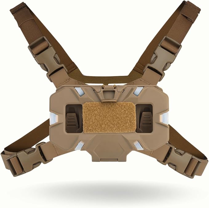 Let-Me-Be FoldPanel Chest Vest Set, Chest Rig Phone Mount by Let+Me+Be