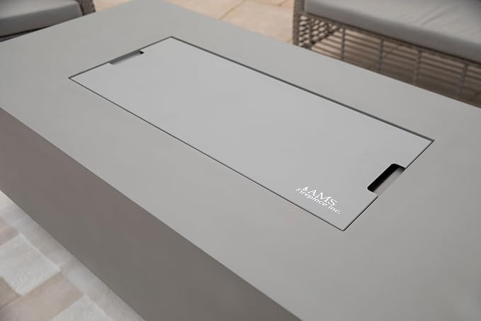 AMS Fireplace | Powder Coated Fire Pit Burner Lid - Image 2