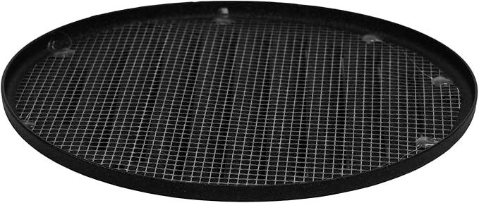 Square Ventilation Grille / 5" Inch Inside Measurement/Black Metal Air Vent - Image 7