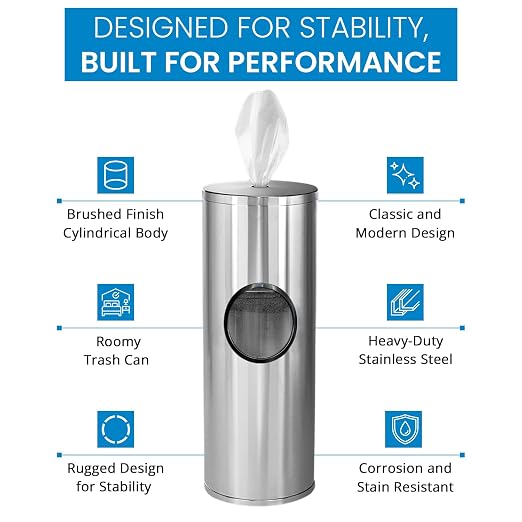 Zoom Wipes Stainless Steel Wipes Dispenser - Image 6
