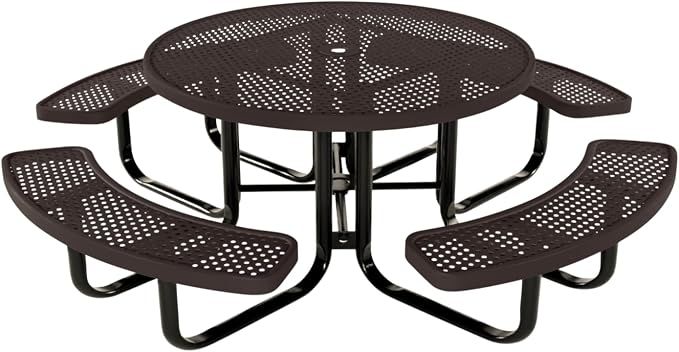 COATEDOUTDOORFURNITURE Heavy-Duty Portable Outdoor Kids Table by CoatedOutdoorFurniture