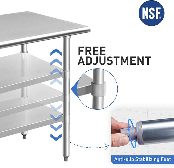 ROCKPOINT Stainless Steel Table - Image 4