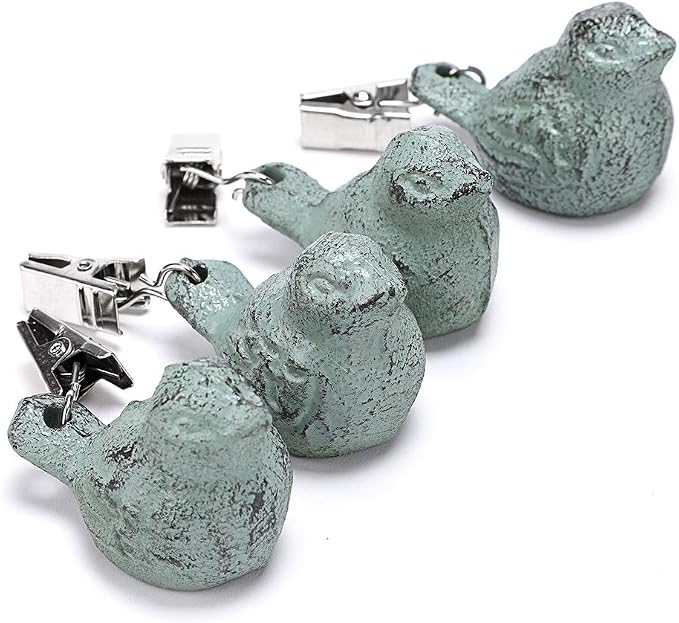 OwnMy Set of 4 Tablecloth Weights Clip on, Pendant Tablecloth Weights Kit by OwnMy