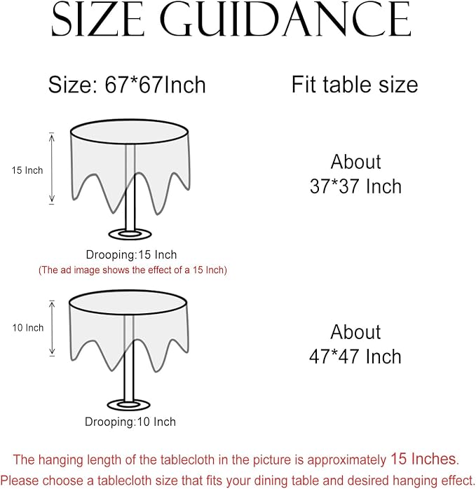 Designer Linen Round Tablecloth, William Morris Vintage Soft and Durable Table - Image 7