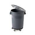 PRO&Family Commercial Round Trash Can by PRO%26Family