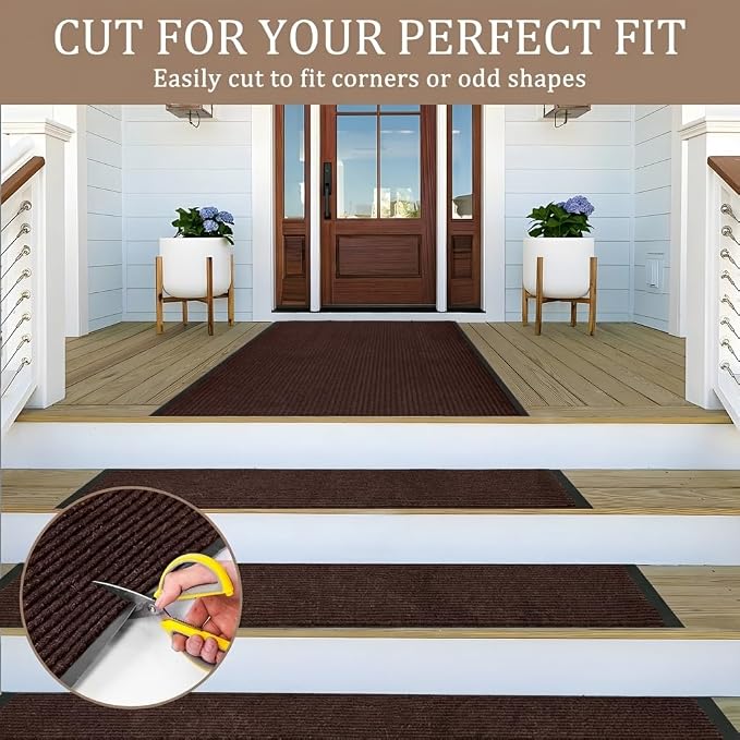 3' X 4' Commercial Grade Door Mat Indoor Outdoor Entrance, Traffic Guard Doormat - Image 4