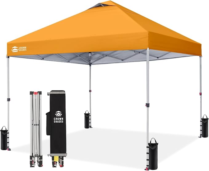 CROWN SHADES 10x10 Pop Up Canopy by CrownShades