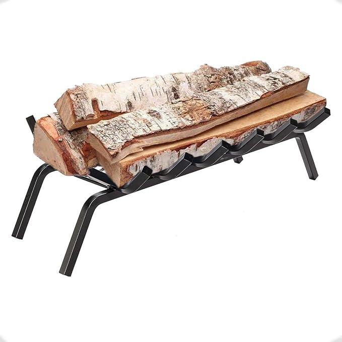 Heavy-Duty Steel Fireplace Grate by UBACKS