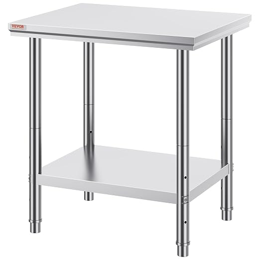 Mophorn Commercial Worktable & Workstation 24 x 30 x 32 Inch Stainless Steel - Image 9