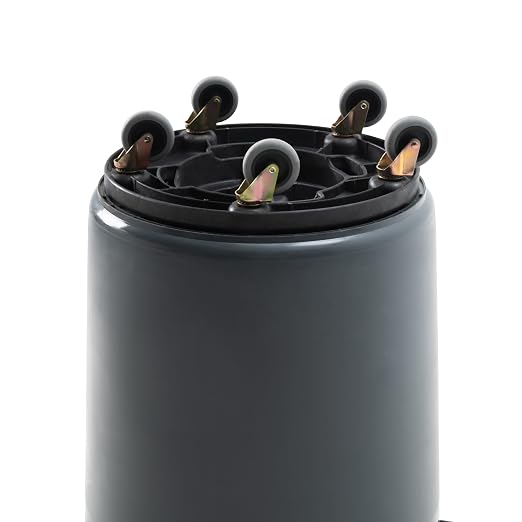 PRO&Family Commercial Round Trash Can - Image 3